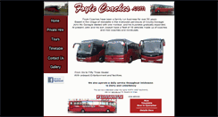 Desktop Screenshot of foylecoaches.com